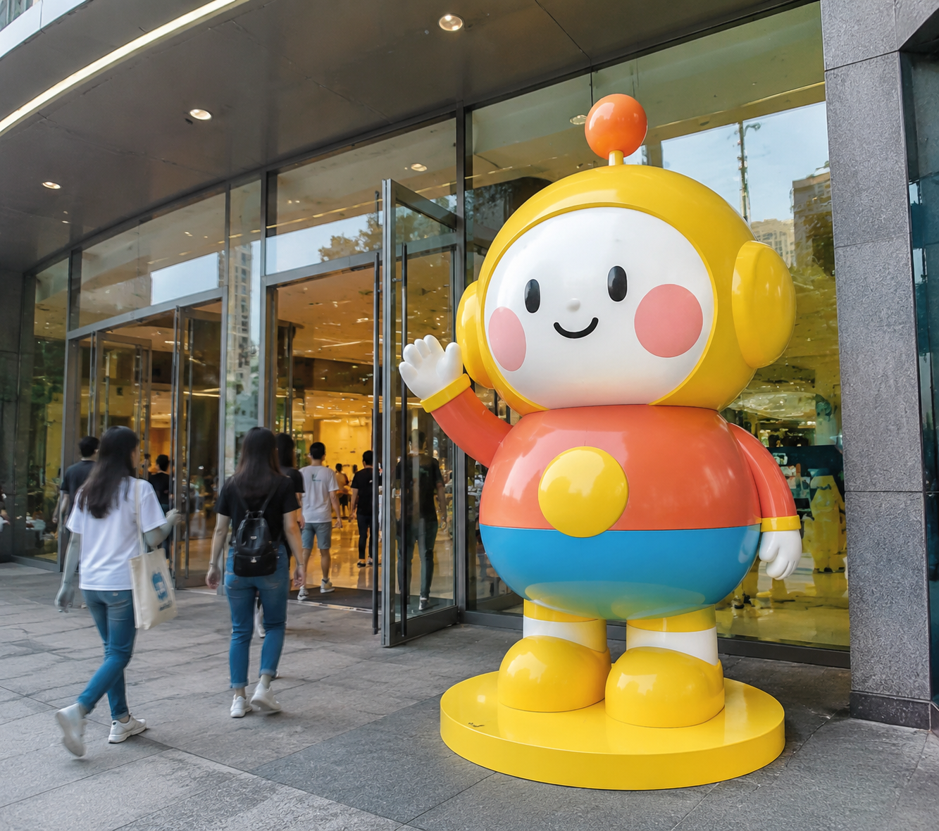 Split-Style Mascot