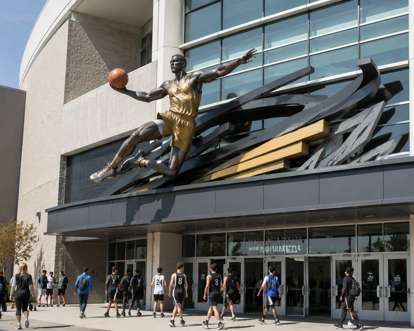 Sports Arena Entrance